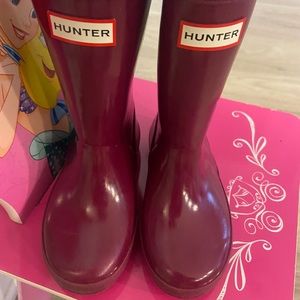 Kids Hunter Boots-Size 9